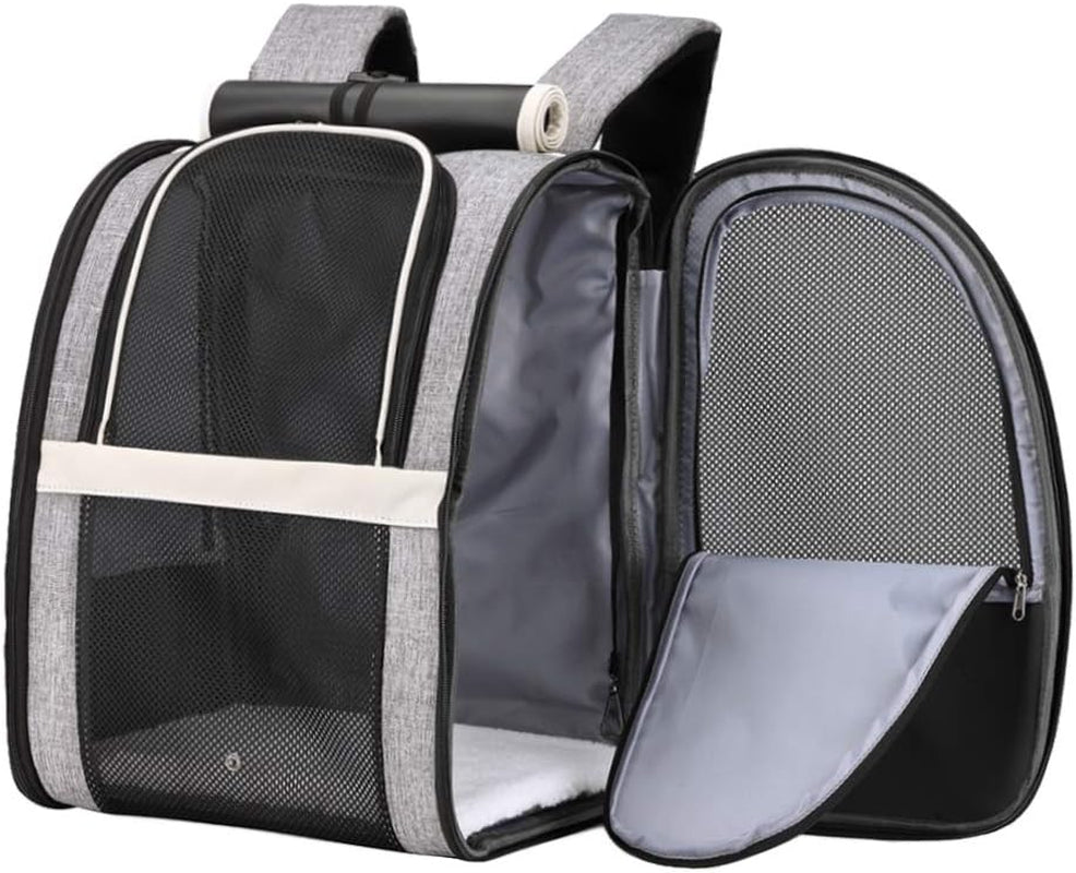 Innovative Bubble Window Pet Carrier Backpack for Cats & Small Dogs – Breathable Travel Backpack with Ventilated Design, Comfortable, Airline-Friendly, Durable & Portable